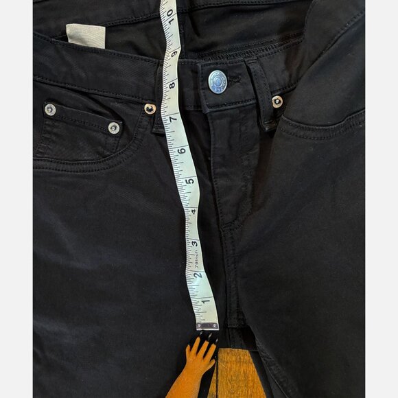 🖤 Rag & Bone Black Skinny Pants | Cotton Stretch | Size 26 - Picture 7 of 12